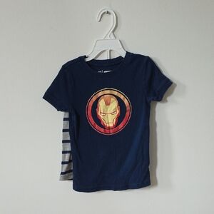 GAP Marvel Organic Cotton Iron Man PJ Set, 6Y